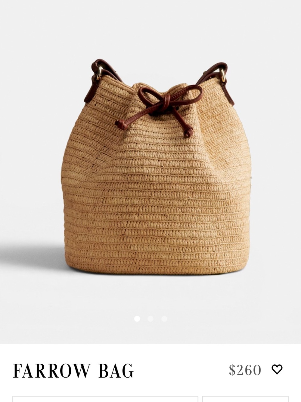 Sezane Farrow Bag